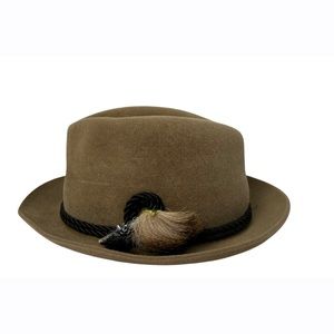 Vintage Resistol Beige Fedora‎ Hat Men’s Size 7
